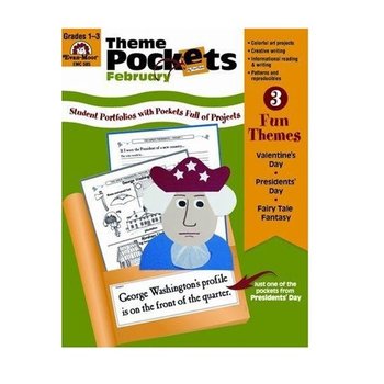 Theme Pockets - February (Paperback)