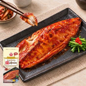 오뚜기 렌지에 돌려먹는 순살 고등어구이 양념 120g 10개[36221155]