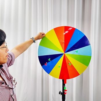 돌림판 NE82HG60 룰렛게임 뽑기 돌리기 대형 랜덤뽑기 다트게임기