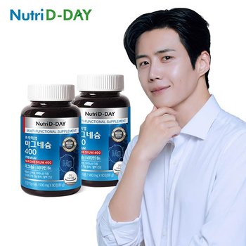 뉴트리디데이 프리미엄 마그네슘 400 90정 2병 6개월분