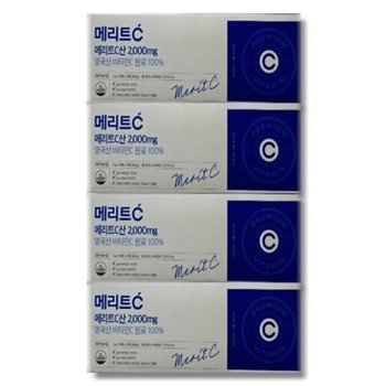 휴온스 메리트C산 2000mg 90포 4박스