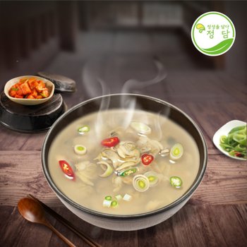 [섬진강재첩사랑]시원하고 깊은 국내산 정담 동죽 조개국 500g x 10팩