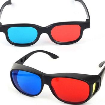 가벼운 3d 입체 안경 고글 적청 안경 시청 게임 성인 일반형3D안경