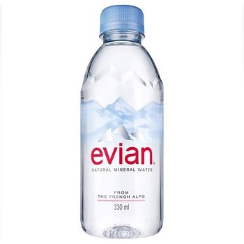 프랑스 깔금한 생수 에비앙 천연광천수 330ml 식자재 식재료 식품 음료 (WC6499A)