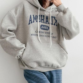 아이우먼 기모오클라후드티셔츠 NSV732M511 빅사이즈 (43425596)