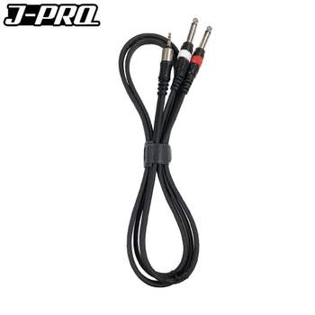 JYT-5M 3.5ST+5.5 모노 Y잭 TS 오디오케이블 5M 마이크케이블