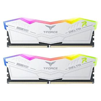TeamGroup T-Force DDR5-5600 CL36 Delta RGB 화이트 패키지 서린 (64GB(32Gx2))