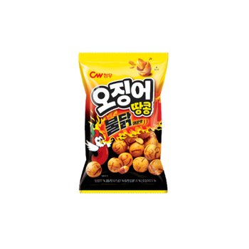 청우 오징어땅콩 불닭매운맛 90g x 9개