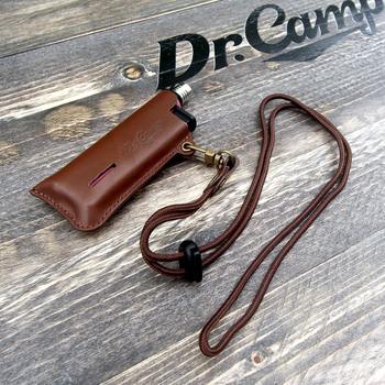 닥터캠프 슬라이드 토치 가죽 케이스 라이터 케이스 파우치 워머