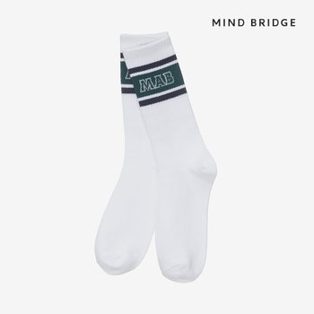 [택가 4,900원] [MAB]블럭배색 골지 긴목양말