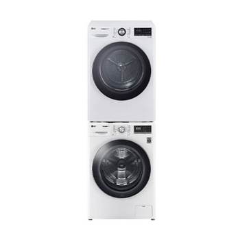 [O] LG 트롬 세탁기+건조기 세트 12+10kg 화이트 F12WVA-10WB