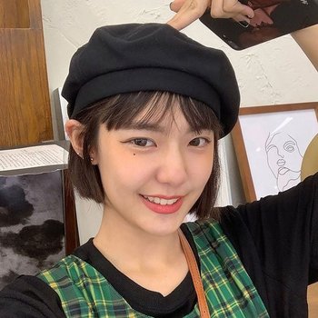 빈티지 헌팅캡 코튼 빵모자 귀여운 베레모 레트로코디 레트로패션 여자헌팅캡 여학생사복패션