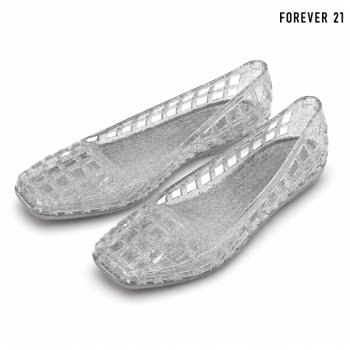 글리터 위빙 젤리 플랫슈즈 (FTDBFW013)