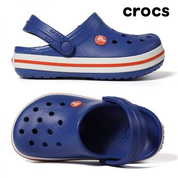 {매장정품} 크록스 CROCS 키즈성인 크록밴드 클로그 K 175~180 다크블루 207006-4O5 940231