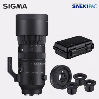 SIGMA S 70-200mm OS 소니 FE + 삼양 리마스터 슬림 3SET (단렌즈+줌렌즈 세트)