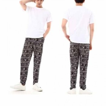 ( )남성용 9부 아이스 쿨바지 FREE 이집트 여행휴가바지 잠옷바지 남자여름바지