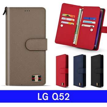 LG Q52 고우니FLEX 더블지갑 Q520 케이스