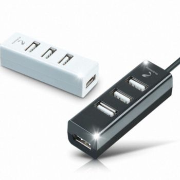 USB 2.0 4포트 허브 화이트 멀티포트 데이터 전송 인터넷허브 스위치허브 기가허브 8포트허브