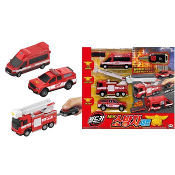 월드카 파워키 New 사다리 소방차_P392429311