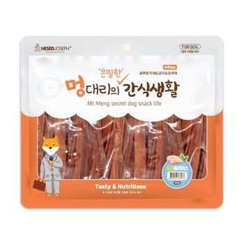 애견간식 멍대리의 강아지 간식생활 은밀한 300g 오리슬라이스