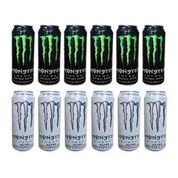 무료배송 몬스터 에너지음료 오리지날(그린) 울트라(흰색) 반반 500ml 12개 (43378683)