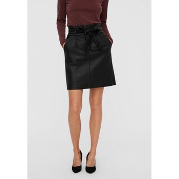 EnC Vero Moda VMEVA PAPERBAG P il skirt black 7500680