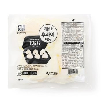 아워홈 계란후라이 500g 행복한맛남 1팩