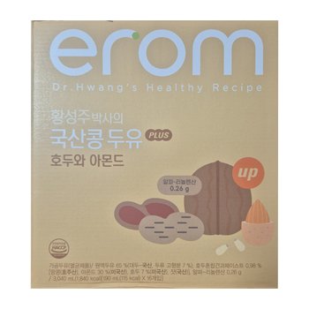 황성주 국산콩두유 PLUS 호두와아몬드 190ml 64입