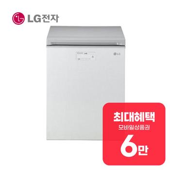 LG 디오스 김치톡톡 뚜껑형 김치냉장고 128L (린넨화이트) K132LW123 렌탈 60개월 월 20900원