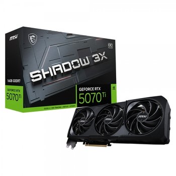 MSI 지포스 RTX 5070 Ti 쉐도우 3X OC D7 16GB (엔비디아 컴퓨터 그래픽카드)