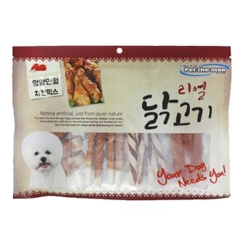강아지 리얼 영양 치킨믹스 300g 1P 애견 육포 껌간식 (WD40260)