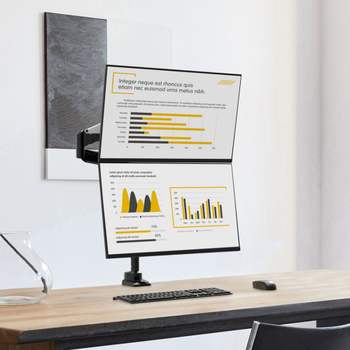 CamelMount RR02ZR41 CMA2V 듀얼 벽면 밀착형 상하 거치대 니