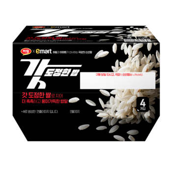 하림 더미식 갓 도정한 밥 160g*4개