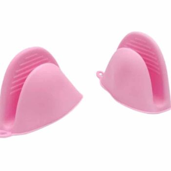 실리콘 조리용 손잡이 2P 주방 안전 장갑 뜨거운 물건 잡기용