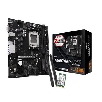 애즈락 A620AM-HVS  WiFi6E 랜카드 패키지 디앤디컴