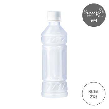 [웅진직영][추가적립] 이온더핏 제로 칼로리 무라벨 [340ml / 500ml] x 20개입