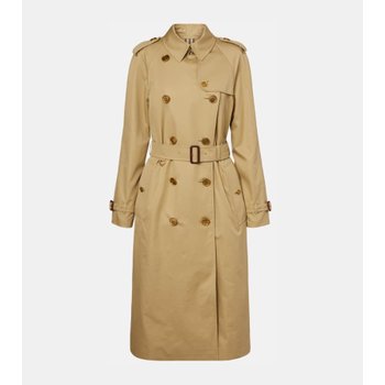 [해외] 버버리 Waterloo 코튼 개버딘 트렌치 코트 P01067123