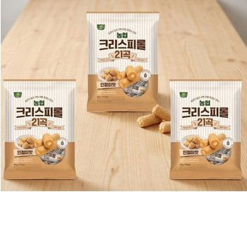 농협 크리스피롤 21곡 인절미맛 400g 2+1(총3개) 과자 디저트탕비실 캠핑 맛있는 간편한 간식 (49322518)