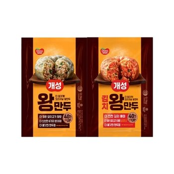 [G]동원 개성왕만두 2.1kg + 개성김치왕만두 2.1kg/선택