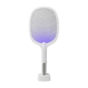 여름철 전기파리채 충전식 벌레트랩 2in1 모기채