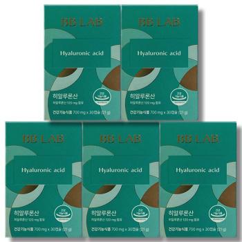 비비랩 히알루론산 700mg x 30캡슐 5박스 (S41116030)
