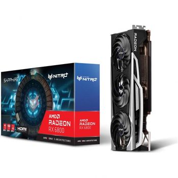 [해외] 영국 사파이어 그래픽카드 Sapphire Radeon RX 6800 Nitro 16GB GDDR6/PCI Express 4.0/1980MHz