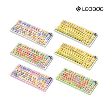 [해외] LEOBOG Hi75 알루미늄 기계식 키보드 Gasket구조 81키배열 완제품