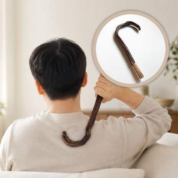 갈고리 지압봉 마사지 안마봉 바디 괄사 지압기 도구 나무 목 어깨