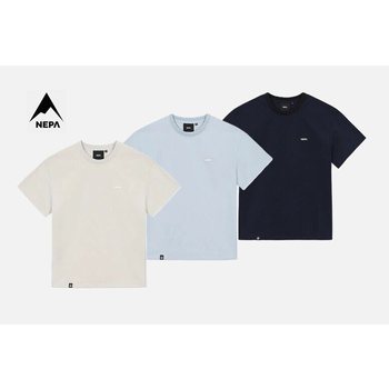 여성 컴포 쉴드 크롭 반팔 티셔츠_7K45363_CJ