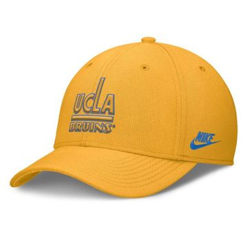 [해외] Nike 나이키 남성용 골드 UCLA 브루인스 라이즈 학구적 드라이핏 플렉스 모자 7623394