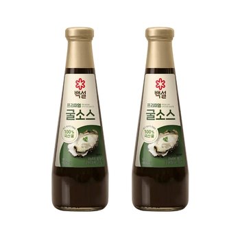 백설 남해 굴소스 500g x2개