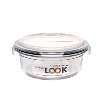 KOMAX 글라스룩 화이트 원2호 주방용품 반찬통 용기