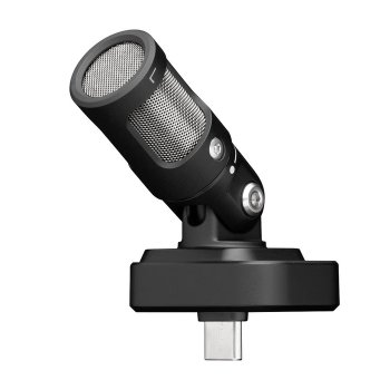 [해외] 슈어 MV88 USB-C 스테레오 마이크로폰 블랙