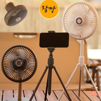 한일 체인지 멀티팬 가정용 캠핑용 탁상용 타프팬  리모컨 미니 무선 USB 선풍기 초강력 5엽 4WAY